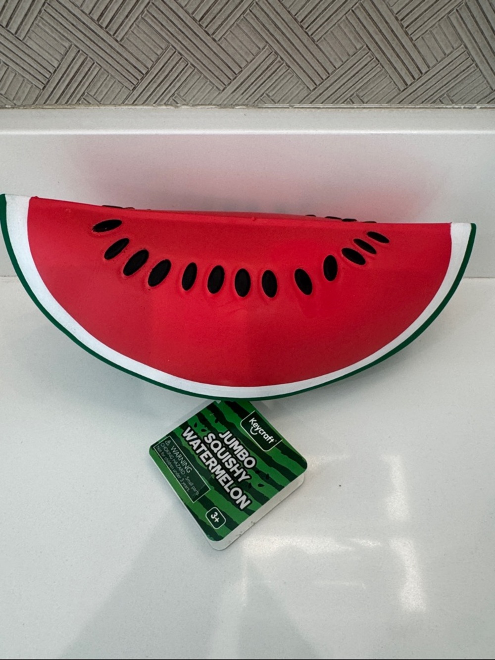 keycraft The Big Squij Watermelon Slow-Rise Squishy Toy - NEW